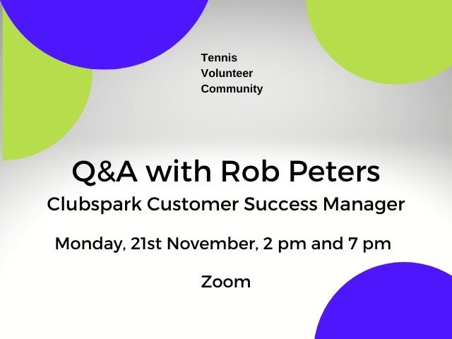 q&a with rob peters